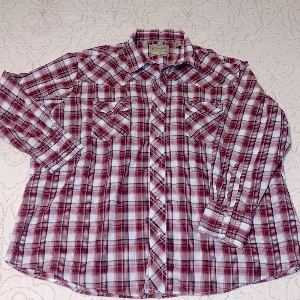 Wrangler Pearl Snap Western Wear